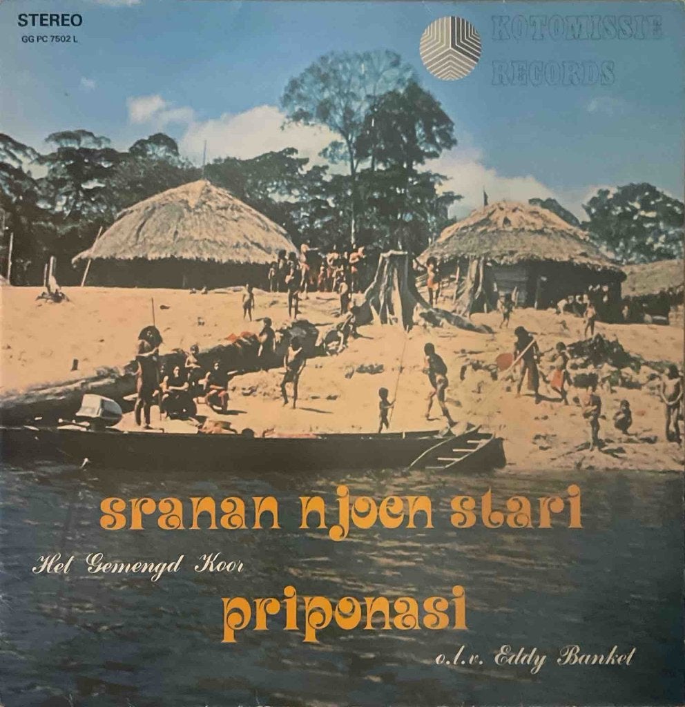 Het Gemengd Koor Priponasi - Sranan Njoen Stari, LP, Gebruikt, Traditioneel en Volksmuziek, Ophalen of Verzenden