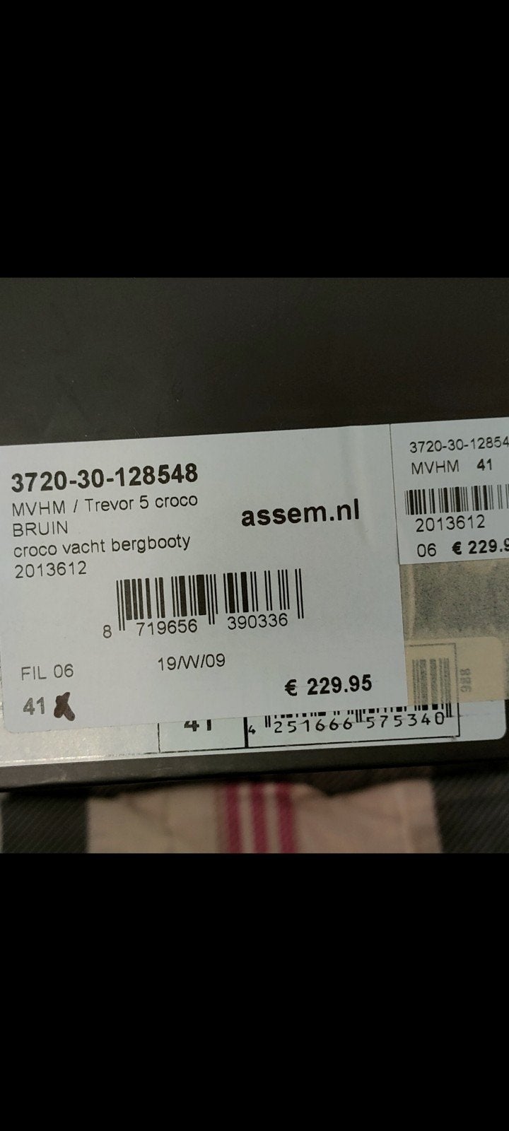 Schoenen Trevor 5 Croco Bruin Croco Vacht Bergbooty, Ophalen, Bruin, Boots, Nieuw