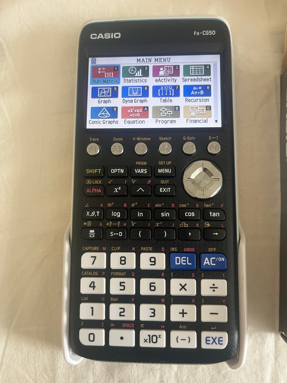 Grafische rekenmachine casio fx-CG50 in doos, Ophalen, Grafische rekenmachine, Nieuw