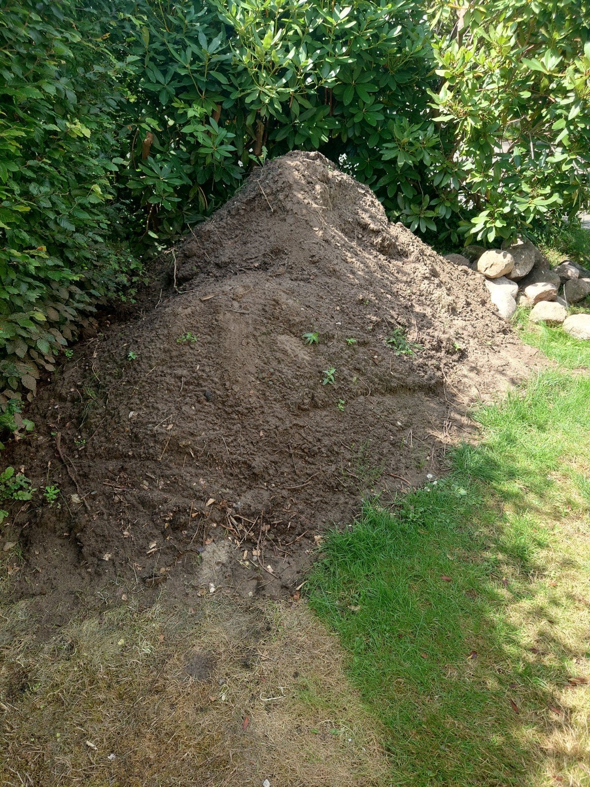 Zwart zand gratis afhalen, Ophalen, Tuinaarde