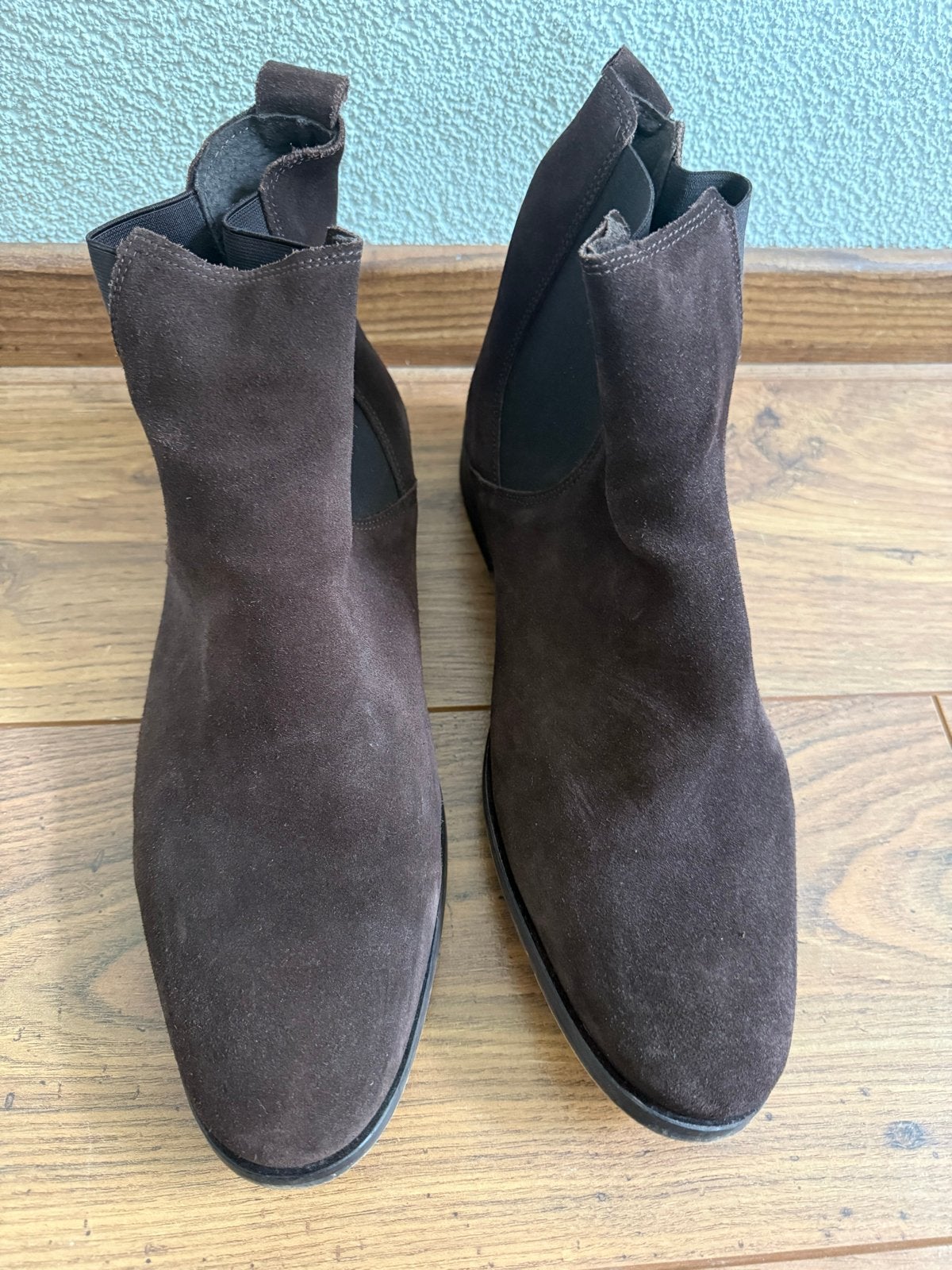 ZIGN Chelsea Boots - Bruin Suède - Maat 47, Ophalen of Verzenden, Zo goed als nieuw, Bruin, Boots