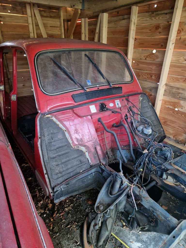 Nette carrosserie / body Renault R4 (1986) - Origineel NL, Ophalen, Gebruikt, Renault, Voor