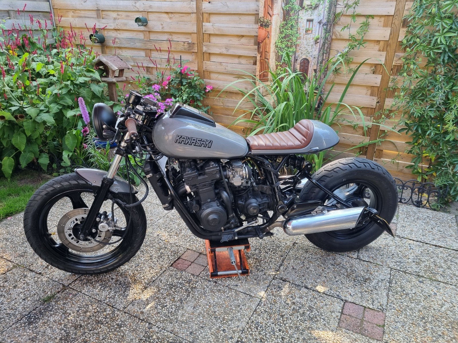 Unieke kawasaki zl600 eliminator 1992 cafe racer!, Particulier, Naked bike