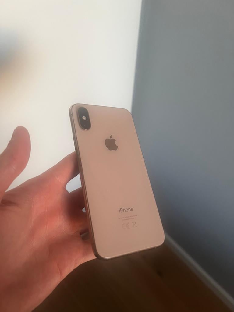 iPhone XS - Beschadigd, Telecommunicatie, Mobiele telefoons | Apple iPhone, Gebruikt, 64 GB, Zonder abonnement, Zonder simlock