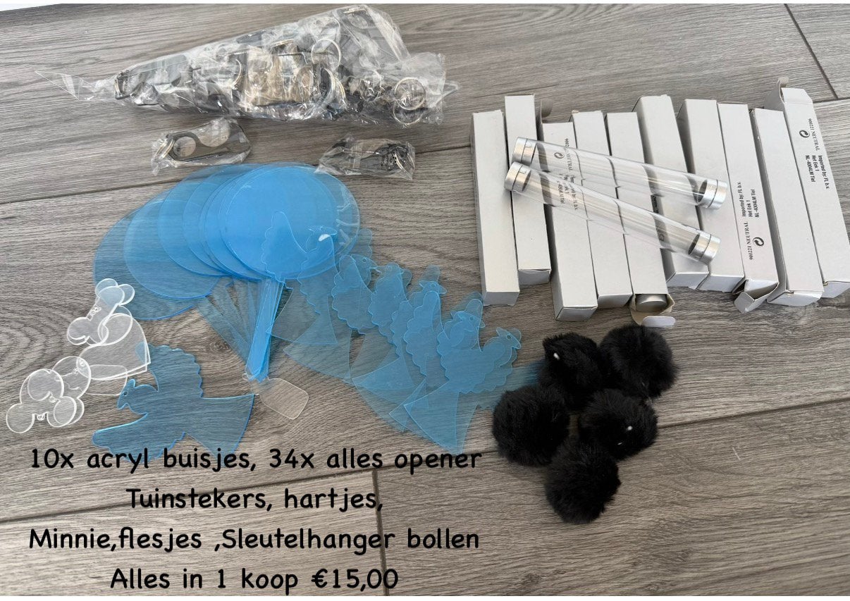 Van alles om te bedrukken, Ophalen of Verzenden, Nieuw, Overige typen