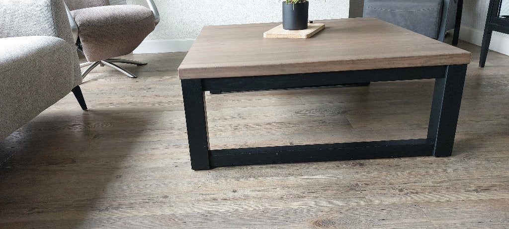 salontafel, Ophalen, Gebruikt, 100 tot 150 cm, Vierkant