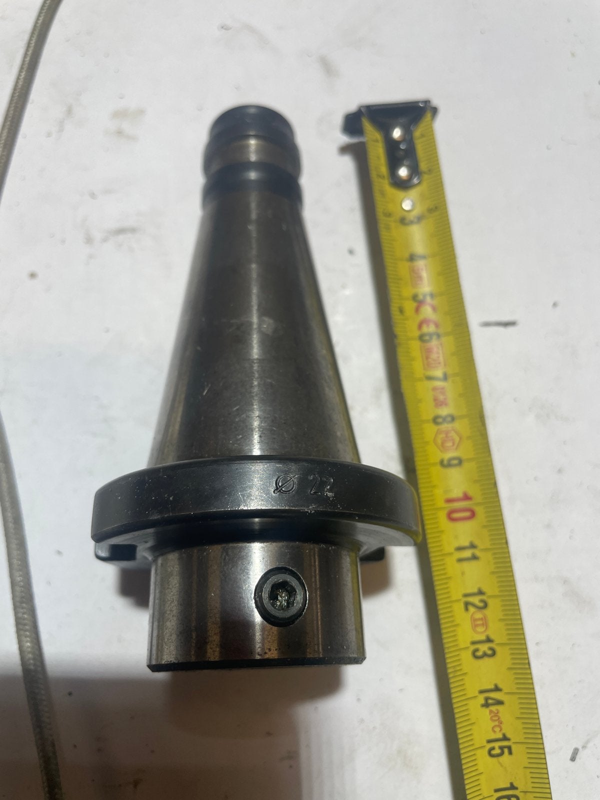 BT40 Spantanghouder Ø22, Doe-het-zelf en Verbouw, Ophalen, Gebruikt