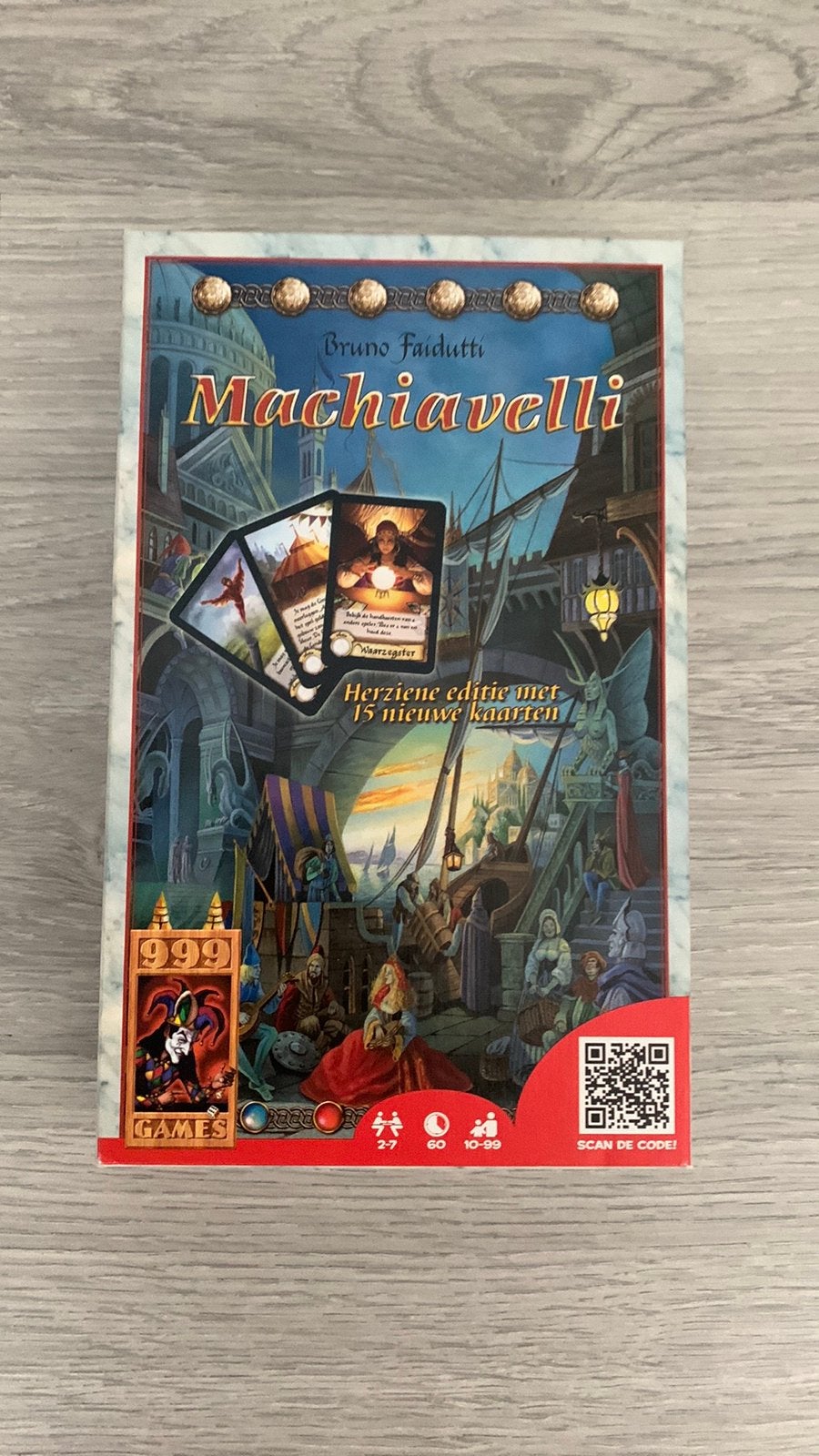 Machiavelli kaartspel 999 games, Ophalen of Verzenden, Zo goed als nieuw