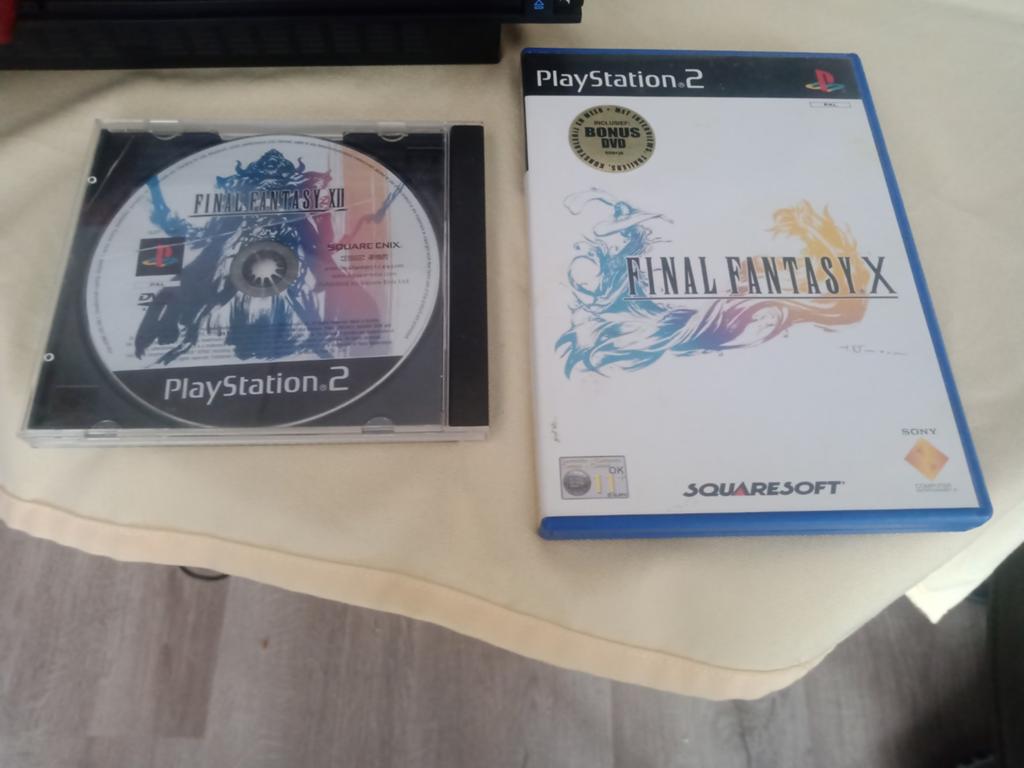 Final Fantasy X & XII PlayStation 2 Games, Ophalen of Verzenden