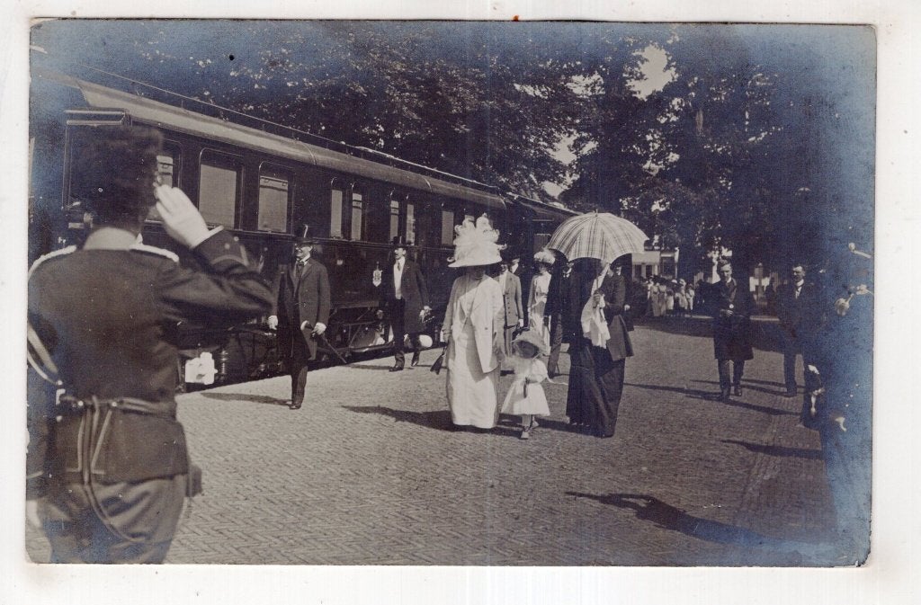 Apeldoorn station fotokaart  1911, Ophalen, Voor 1920, Gelderland
