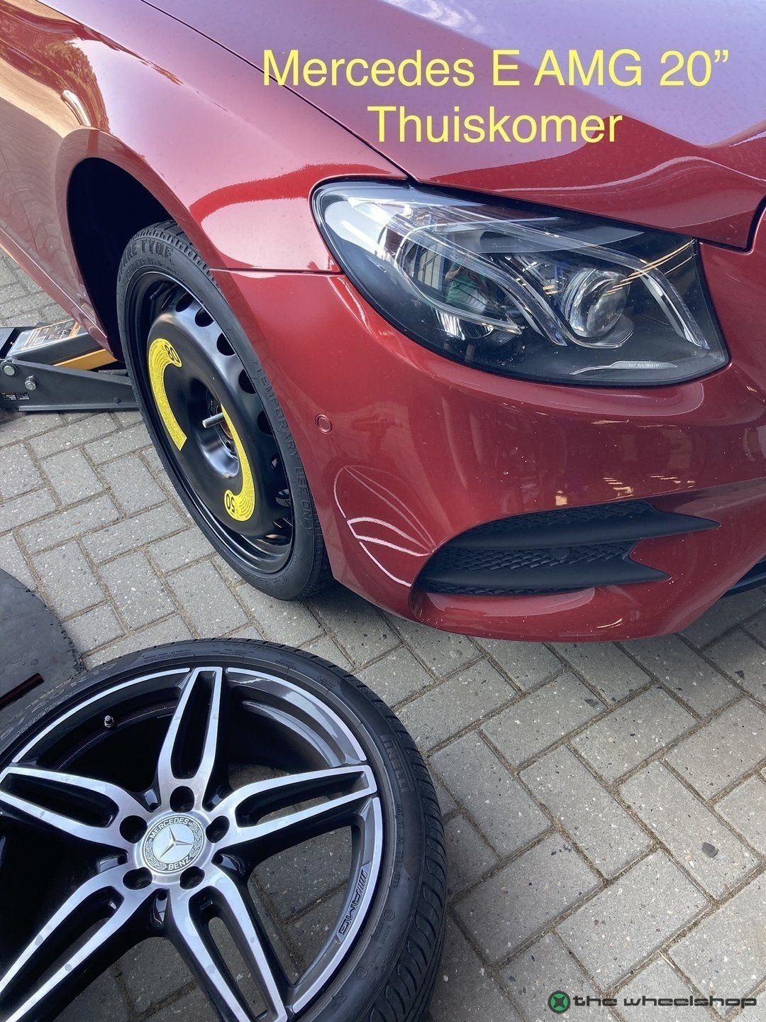 Reservewiel Thuiskomer Audi A6 Mercedes E, GLB, VW Tiguan 20, Auto-onderdelen, Banden en Velgen, Gebruikt, 145 mm, -, Banden en Velgen
