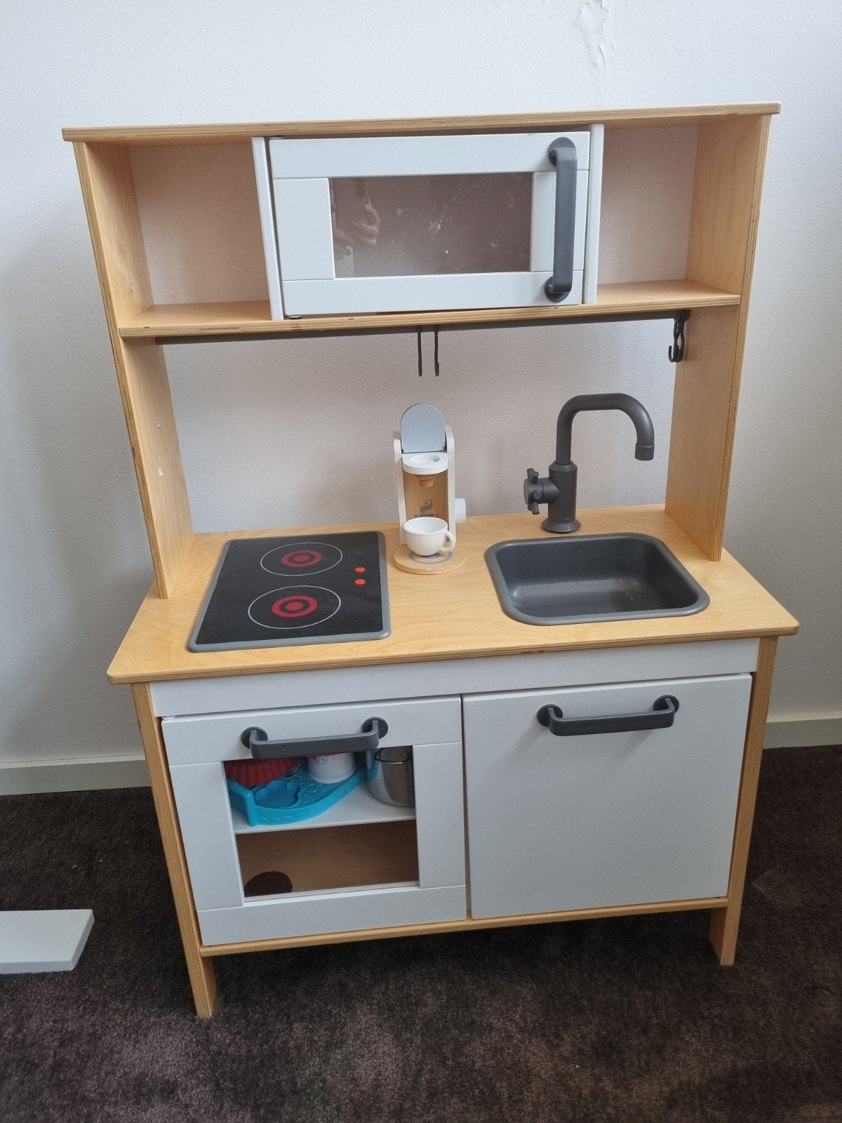 Ikea keukentje + accessoires, Ophalen, Gebruikt, Hout, Speelkeuken