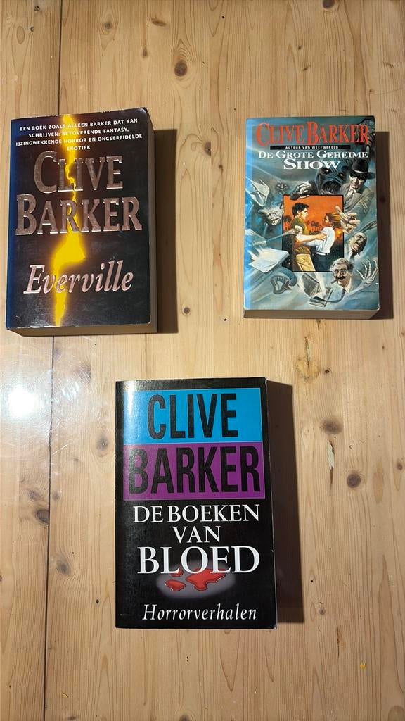 10 x Clive Barker, Boeken, Fantasy, Zo goed als nieuw, Ophalen of Verzenden