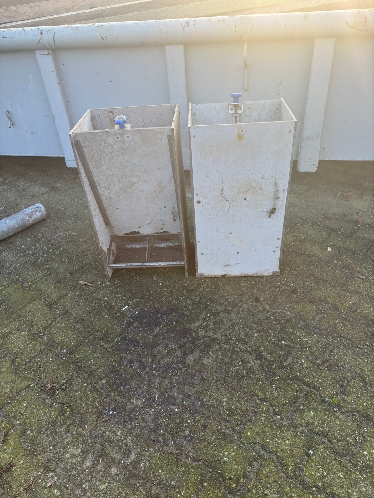 Droog voer bakken lammeren voorraad bakken, Meerdere dieren, Schaap