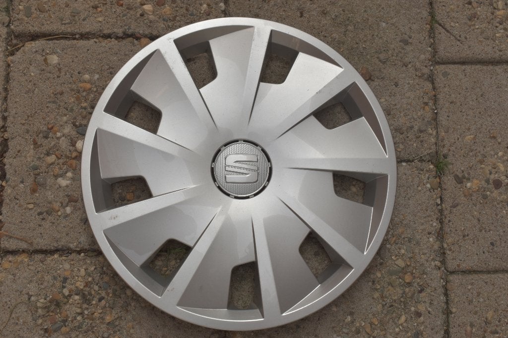 1 losse originele wieldop Seat Leon 15 inch (Model 2), Auto diversen, Wieldoppen, Ophalen of Verzenden, Gebruikt
