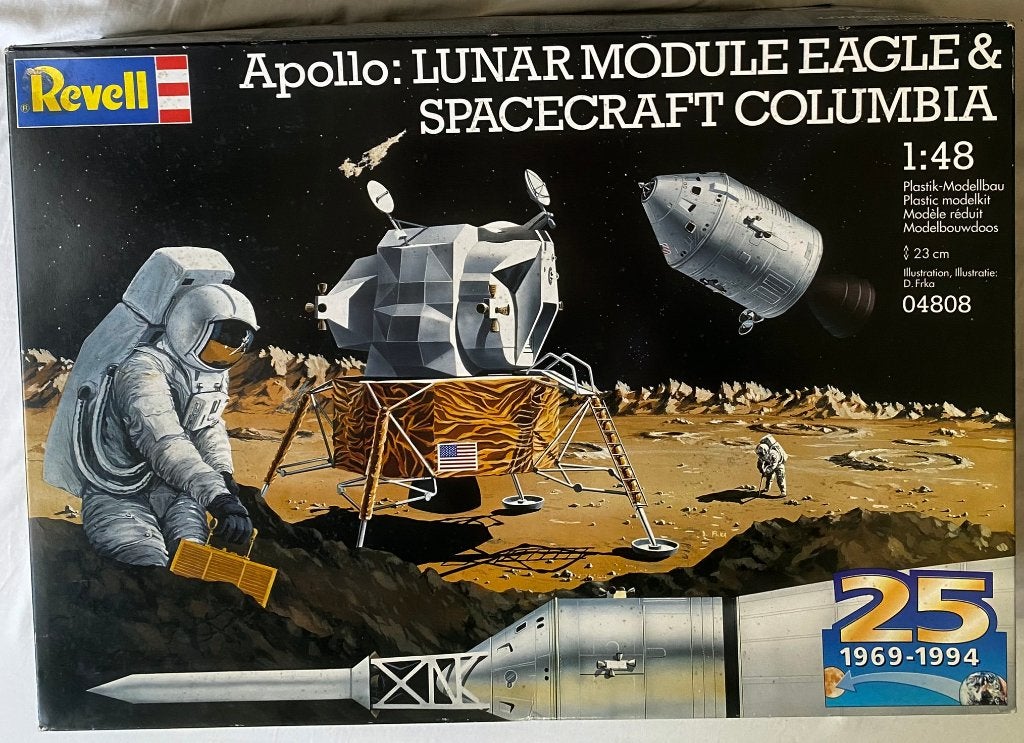 Apollo: Lunar Module Eagle&Spacecraft Columbia 04808, Revell, Antiek en Kunst, Ophalen of Verzenden