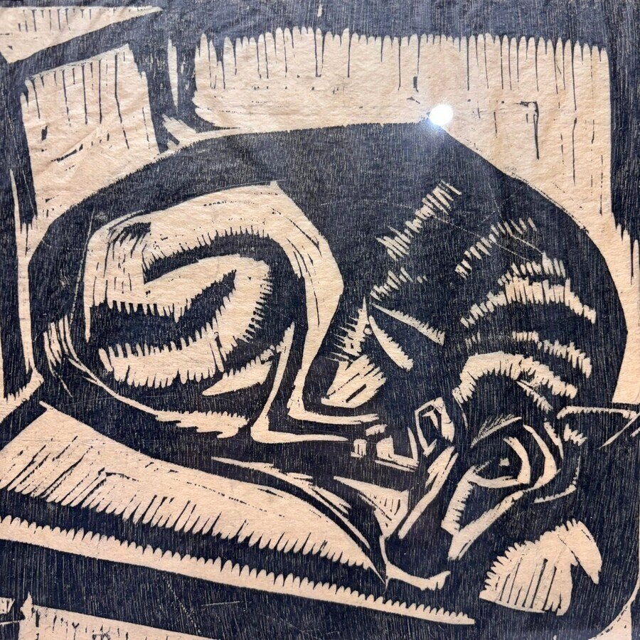 Piet Wiegman (1885-1963) – ‘de hond’, Ophalen of Verzenden