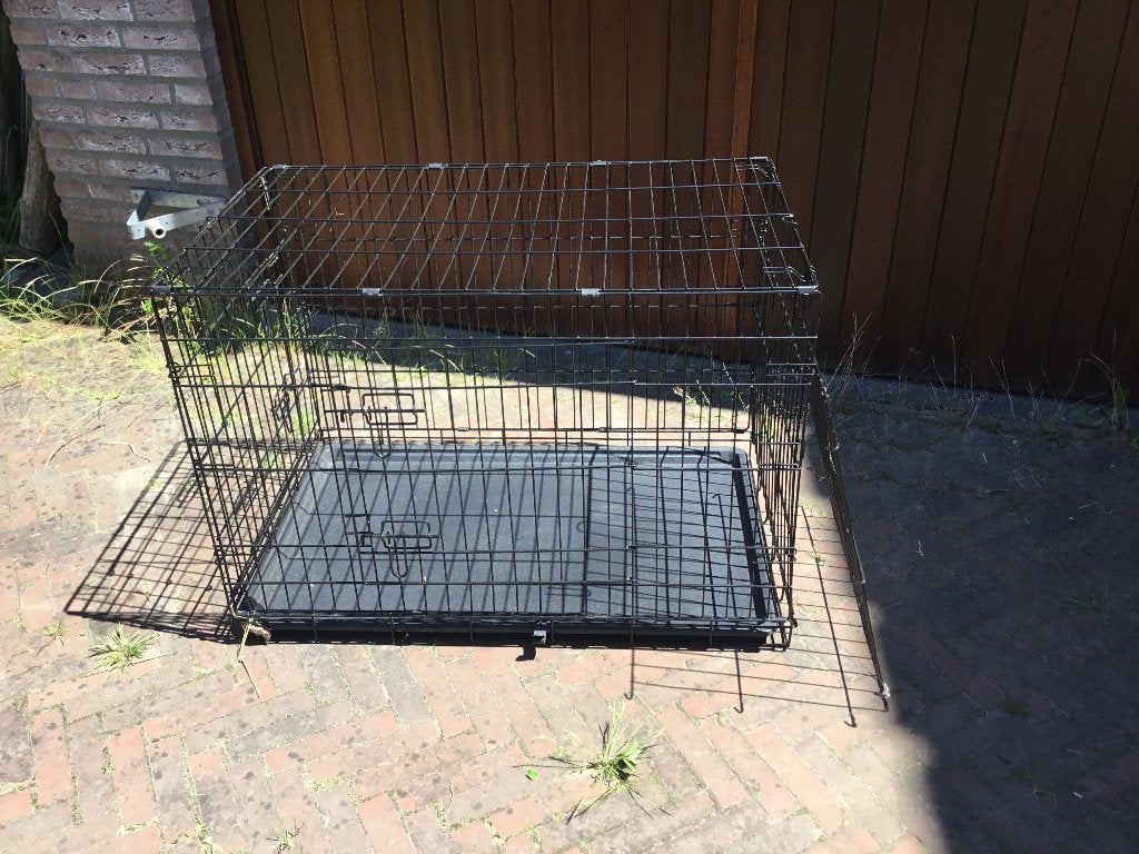 Bench hond maat L met verkleiner, Ophalen, Zo goed als nieuw