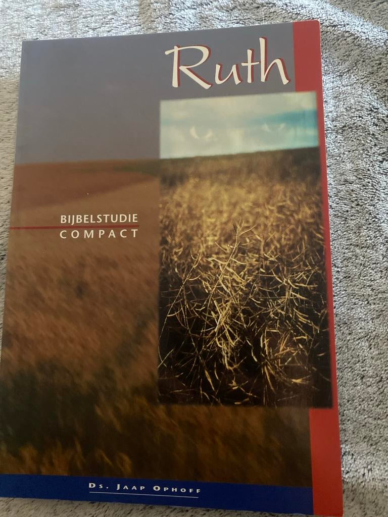 Ruth Bijbelstudie Compact - Ds. Jaap Ophoff, Ophalen of Verzenden, Zo goed als nieuw, Christendom | Protestants