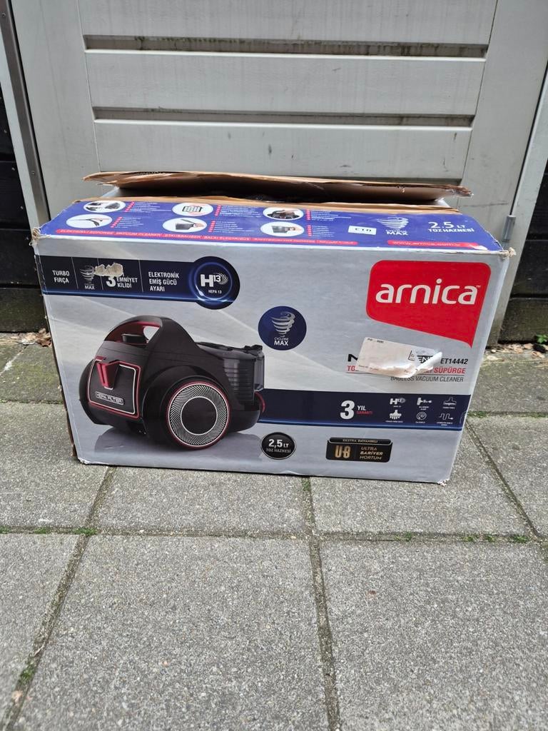 Arnica Bora 7000 Cycloon Stofzuiger met Waterfilter, Overige merken, Nieuw, Sledestofzuiger, Reservoir