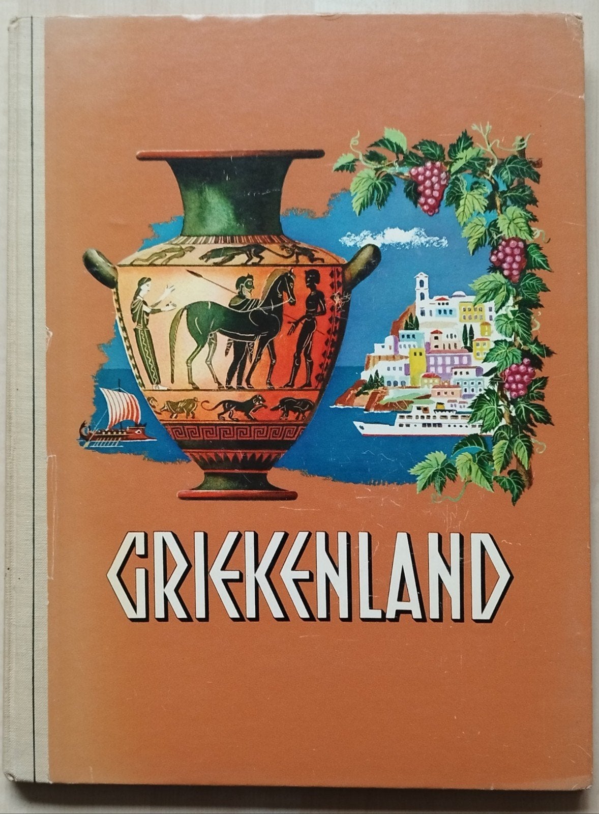 Vintage reisgidsen: Griekenland, GB, België/Lux, Europa, Ophalen of Verzenden, Reisgids of -boek, Gelezen
