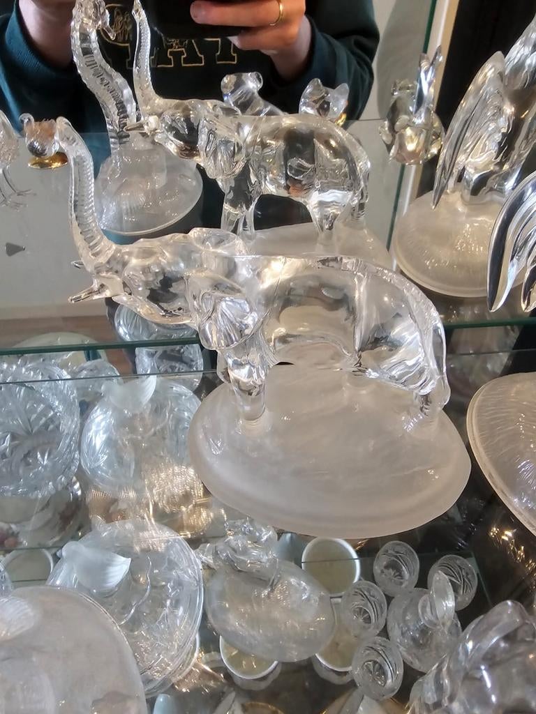 Diverse glazen decoratiebeelden, Ophalen of Verzenden
