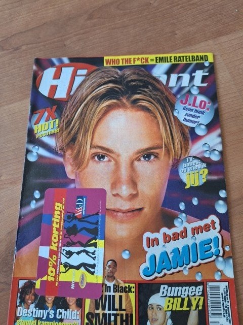 Hitkrant 2002 Di-rect Ellen ten Damme Aaliyah Mary J. Blige, Verzenden, 1980 tot heden, Nederland, Tijdschrift