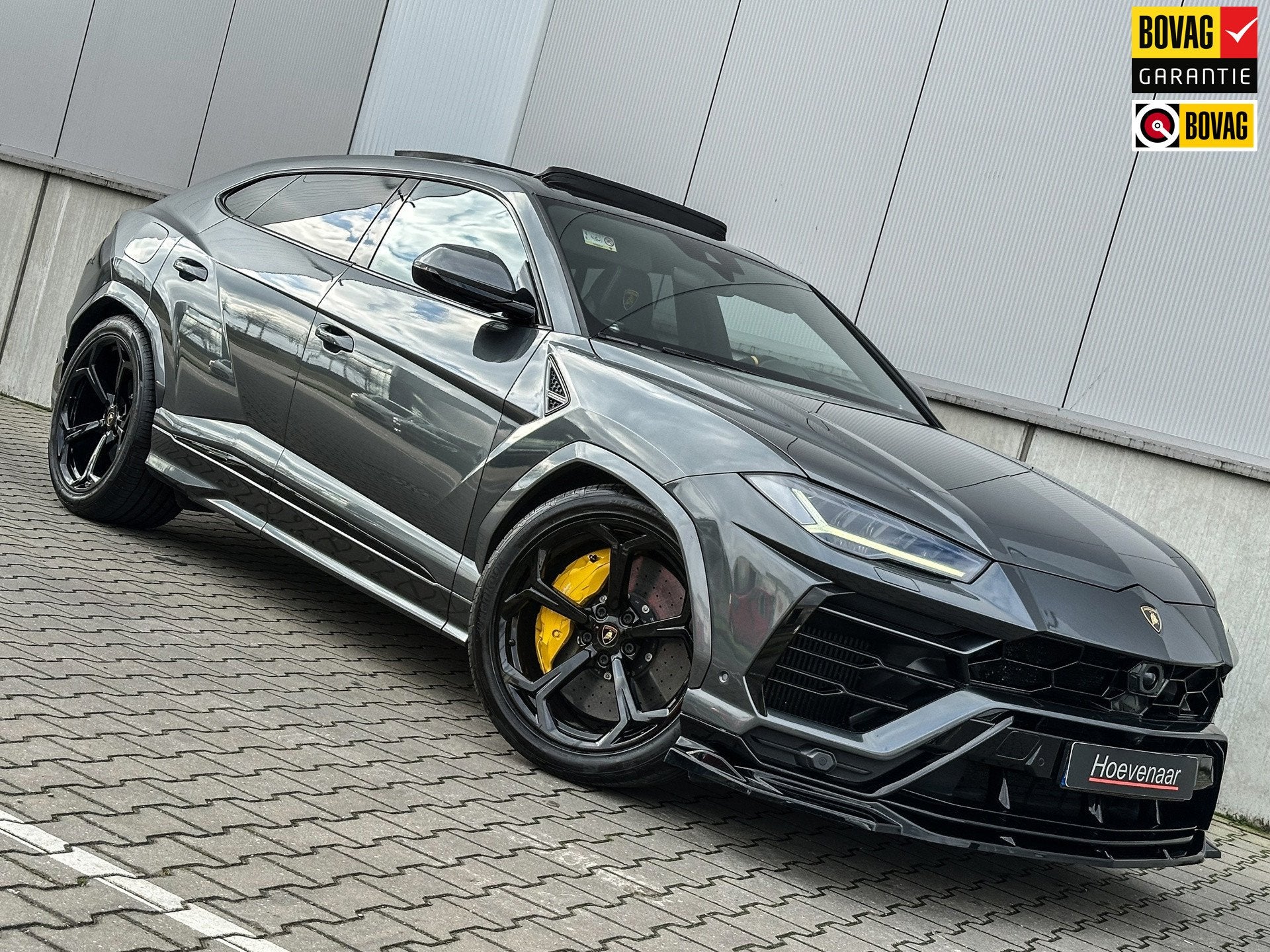 Lamborghini URUS 4.0 V8 Alcantara Ceramic 4Wielbest B&O 3D A, Auto's, Automaat, 12 maanden, Urus, Gebruikt