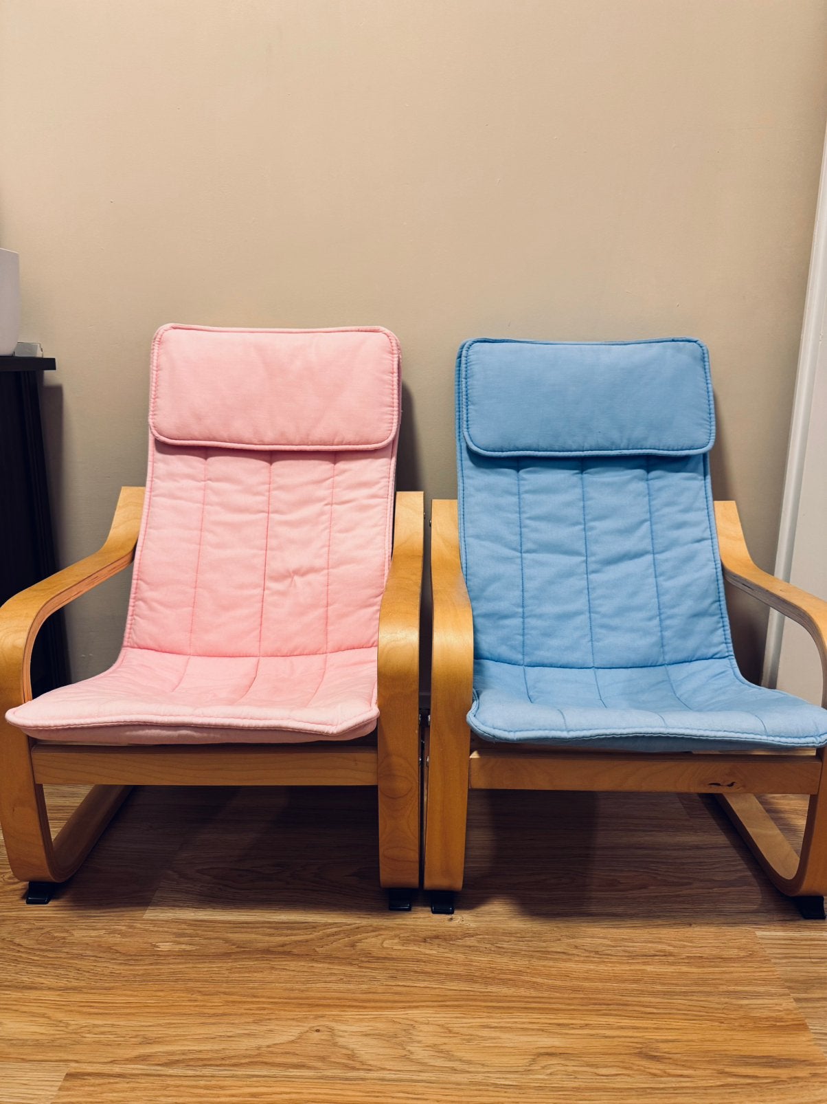 Twee Ikea Poang Kinderen Stoel, Ophalen, Gebruikt, Twee, Overige kleuren