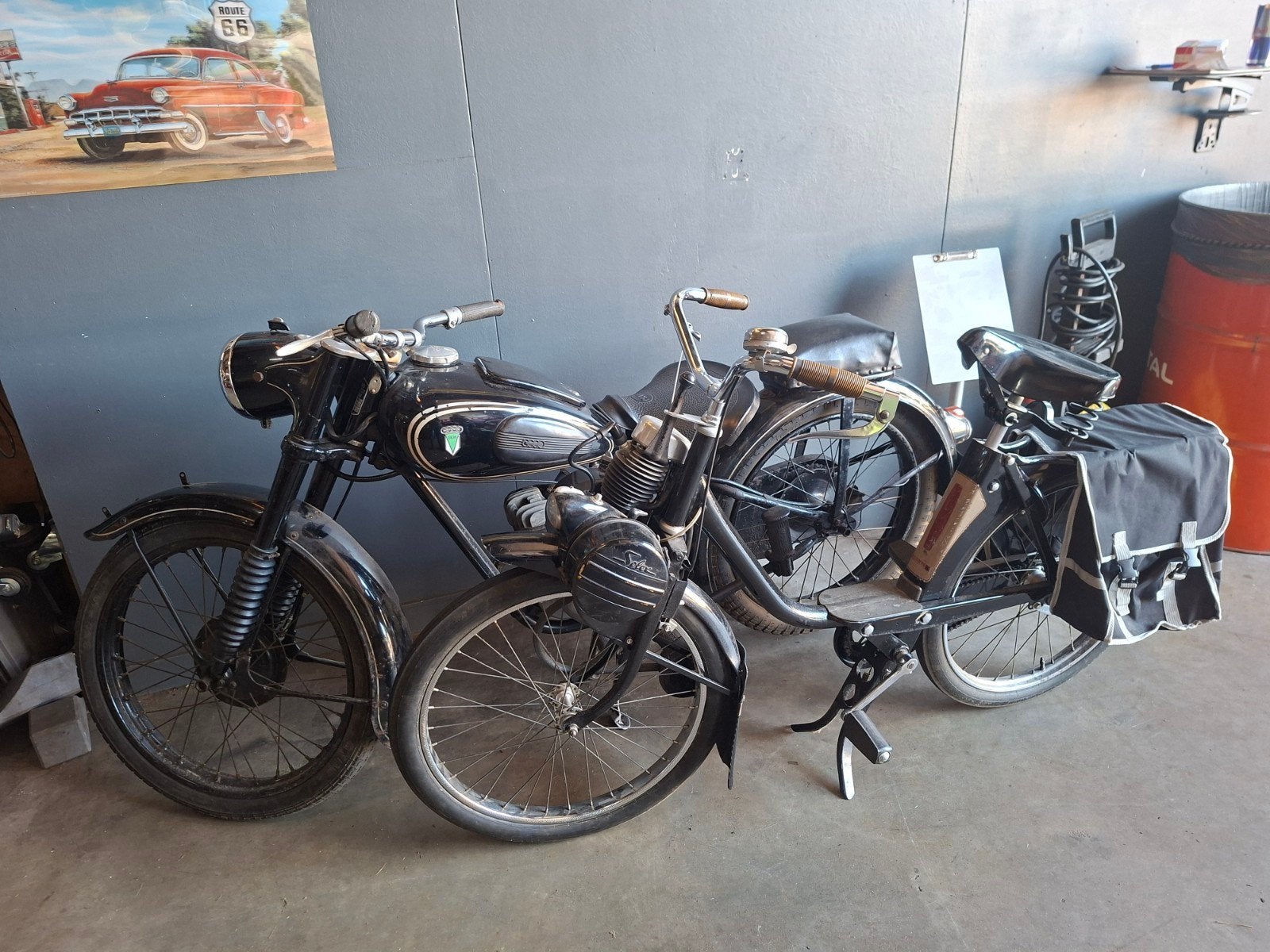 Dkw 125   ,  solex en een nsu, 55 tot 59 cm, Ophalen of Verzenden, Gebruikt, Overige merken