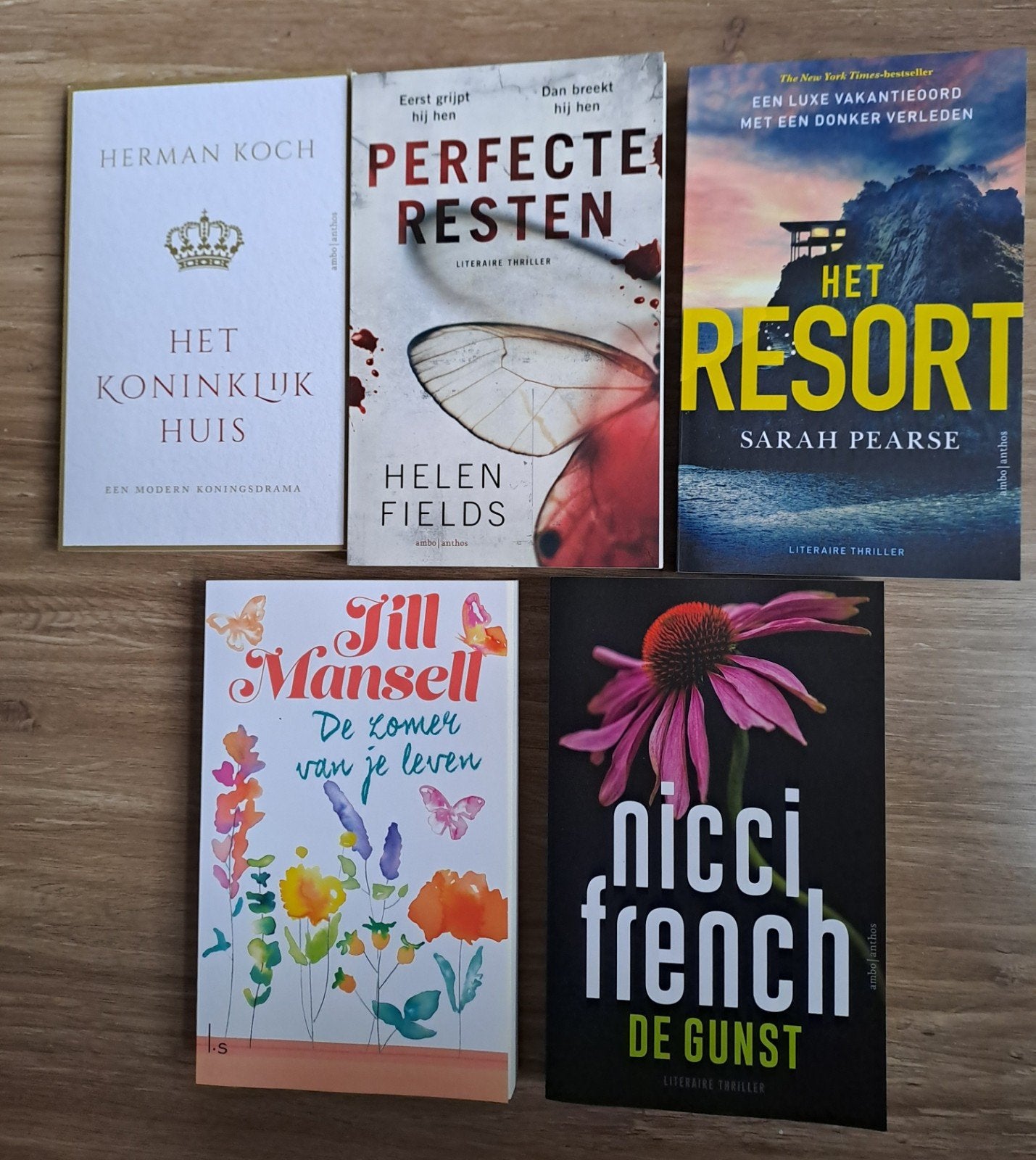 Boekenpakket Nicci French Herman Koch Jill Mansell, Ophalen of Verzenden, Zo goed als nieuw, Jill Mansell