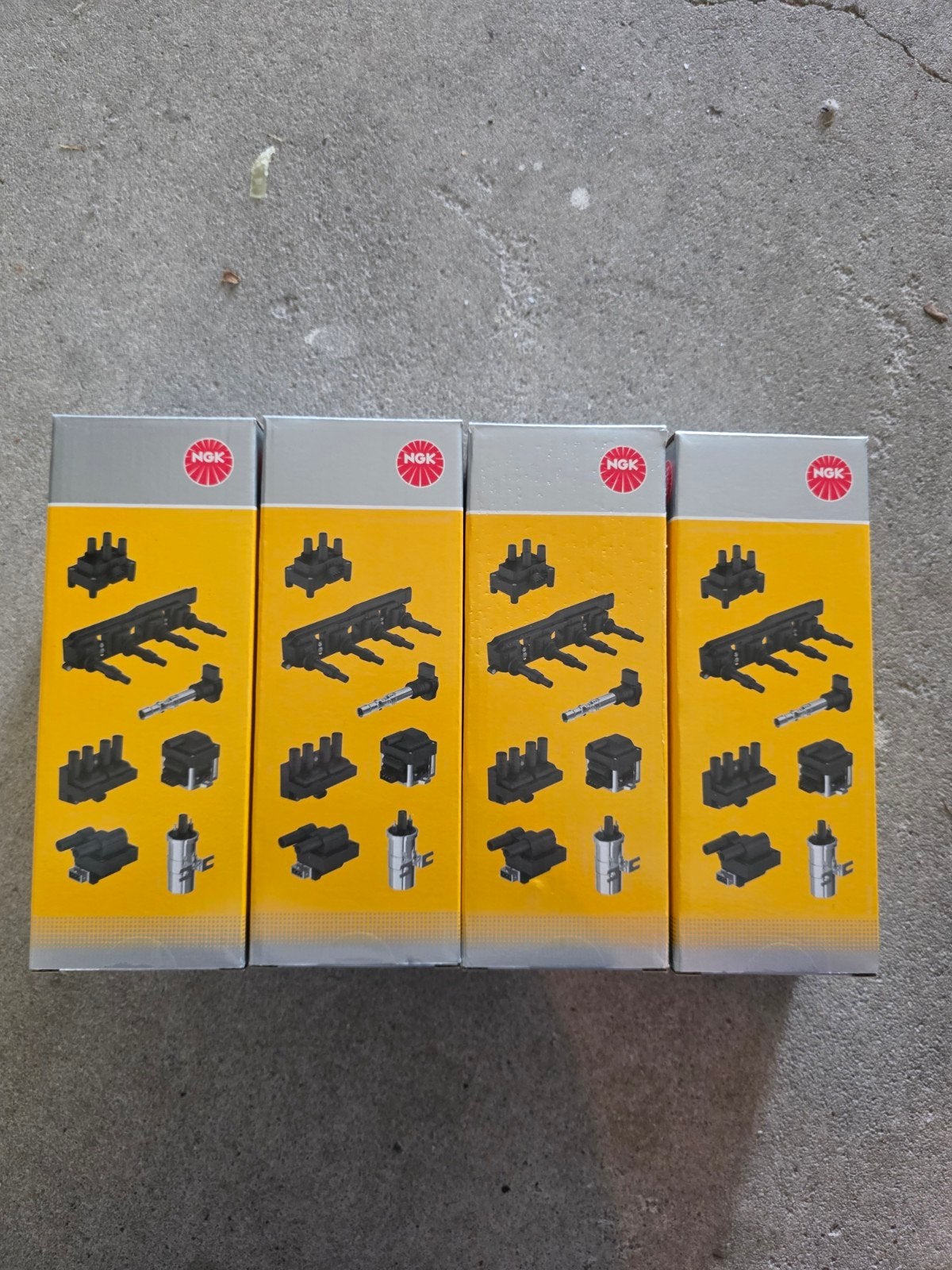 NGK Bobine U5055 - Nieuw in doos (4 stuks), Ophalen of Verzenden, Nieuw