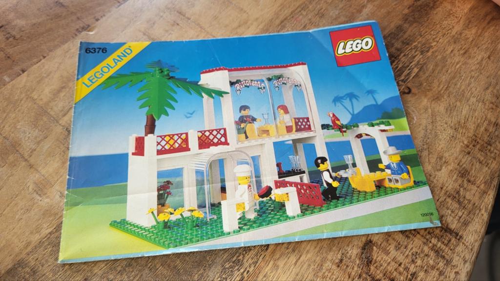 LEGO Legoland Ristorante 6376 - Vintage Complete Set, Compleet, Gebruikt, Lego, Ophalen of Verzenden