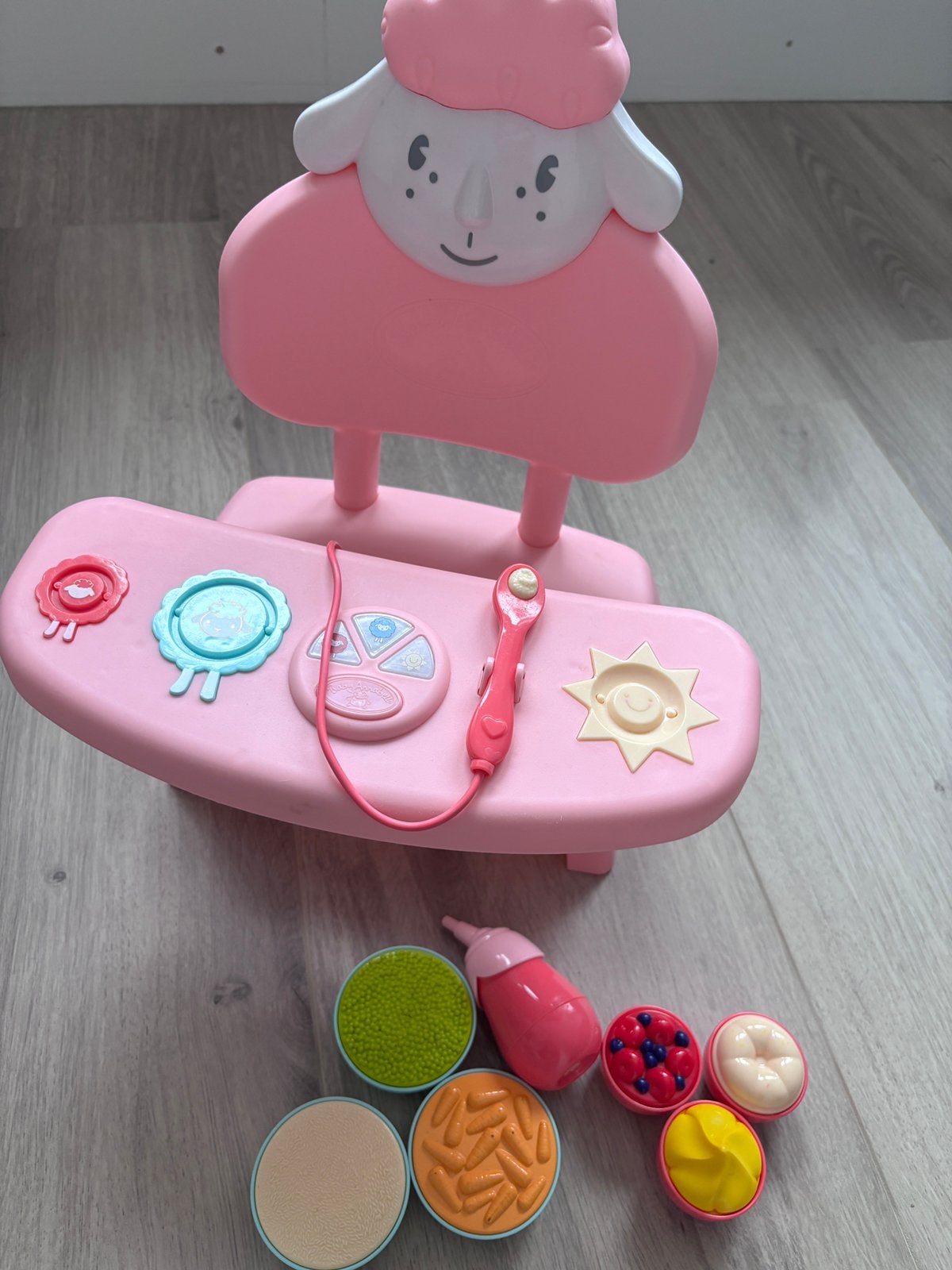 Baby Annabell kinderstoel met accessoires, Ophalen of Verzenden, Zo goed als nieuw, Overige typen