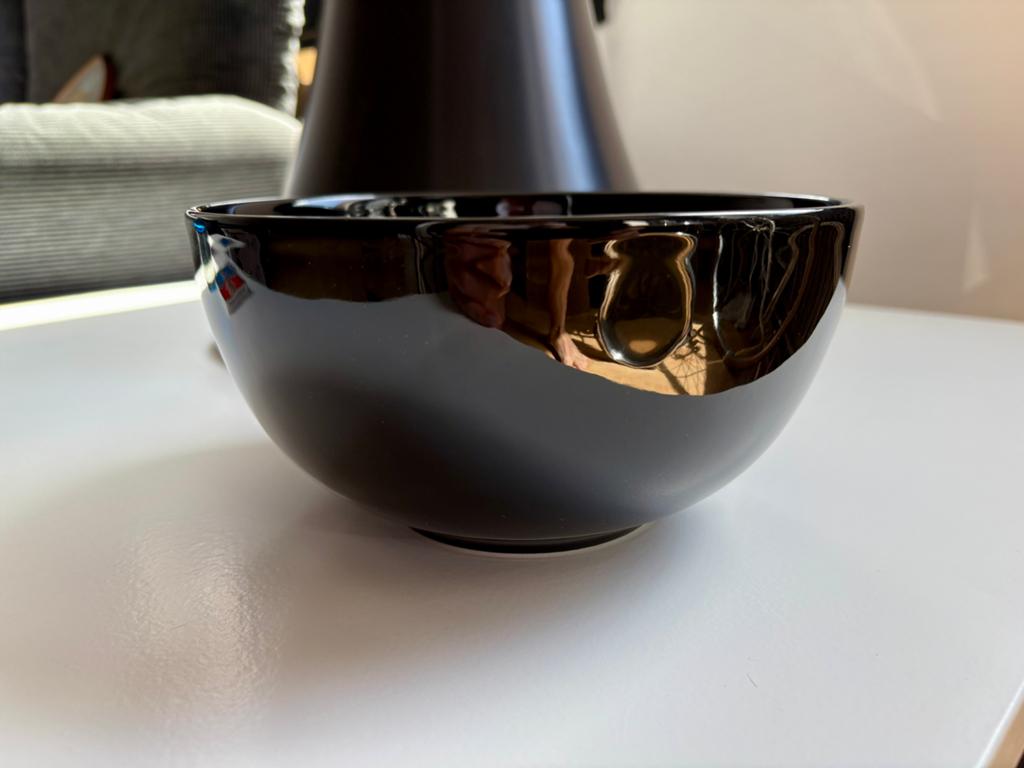 Iittala Teema schaal zwart, Ophalen, Keramiek, Overige stijlen, Schaal of Schalen