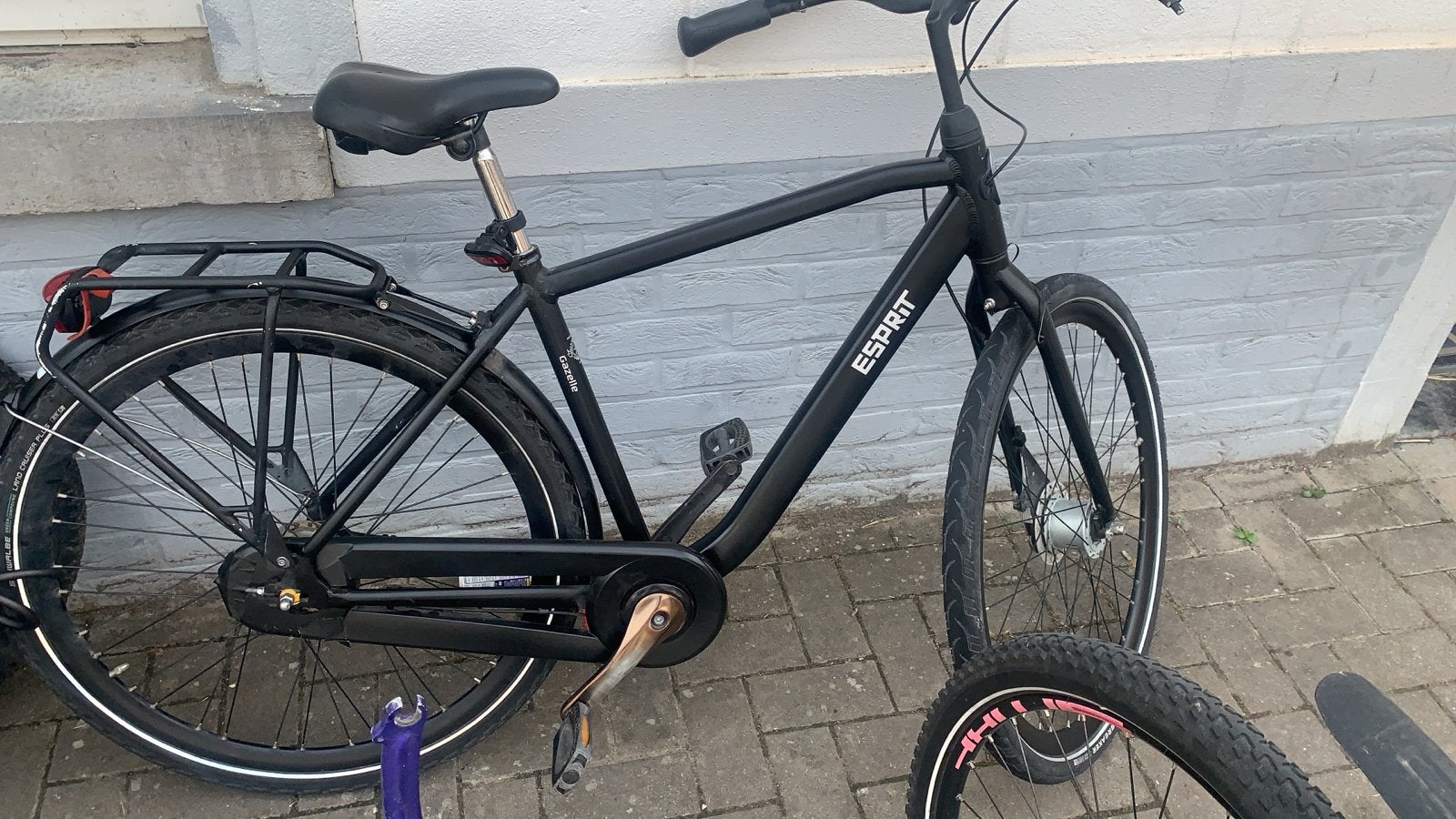 Gazelle Esprit stadsfiets - Zwart, Gebruikt, Velgrem, Versnellingen, Ophalen of Verzenden