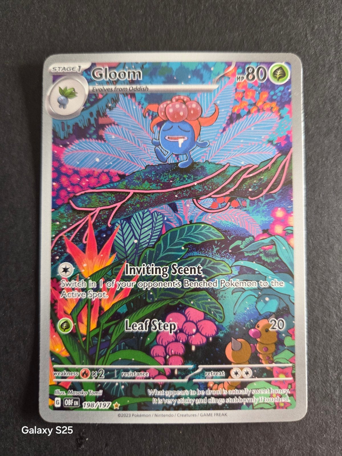 Gloom 198/197 | Obsidian Flames, Ophalen of Verzenden, Zo goed als nieuw, Losse kaart, Foil