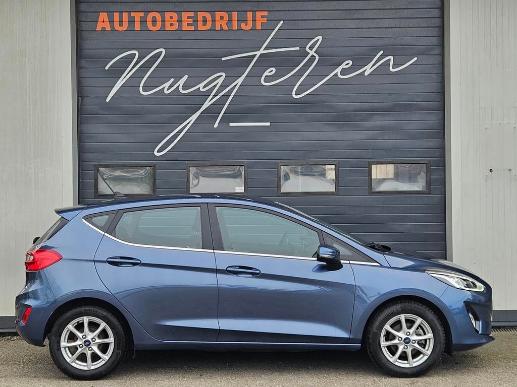 Ford Fiesta 1.0 EcoBoost Titanium|Carplay|Clima|1e eigenaar, Voorwielaandrijving, Stof, Gebruikt, 1064 kg
