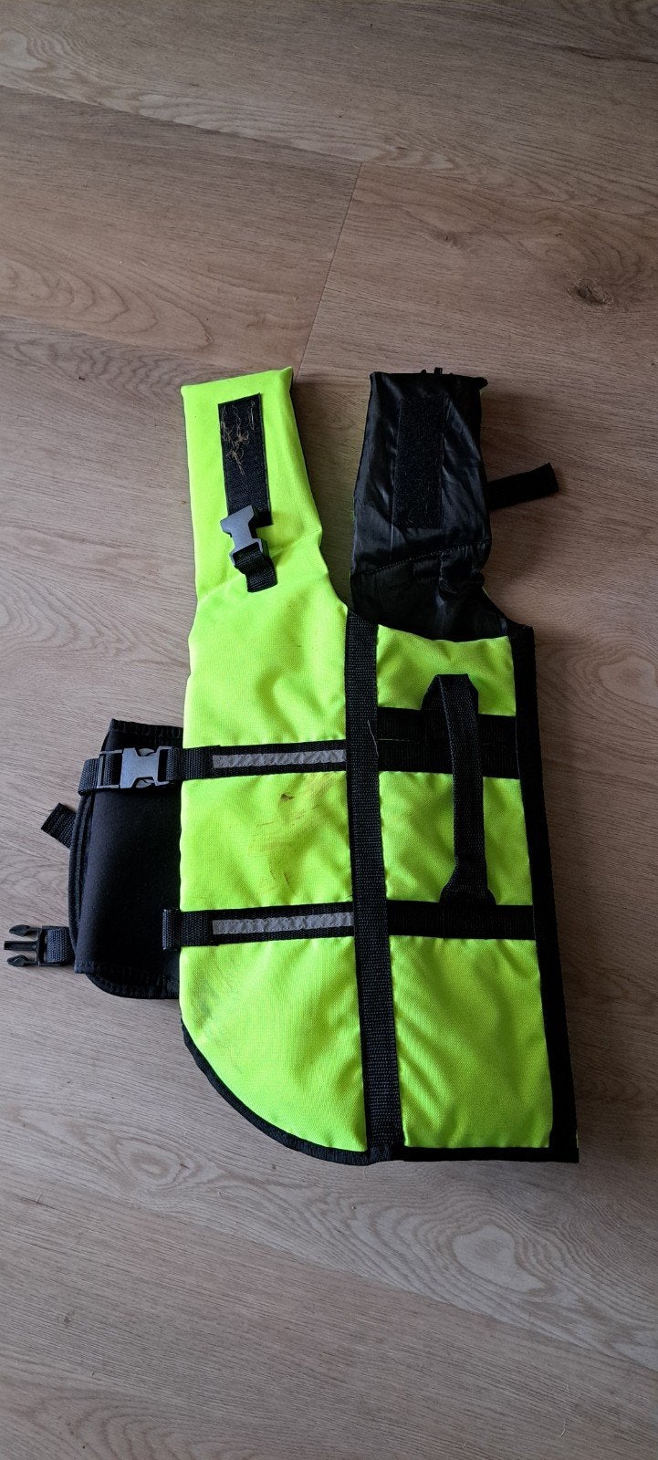 Honden reddingsvest / zwemvest - geel/zwart, Dieren en Toebehoren, Hondenkleding, Ophalen of Verzenden