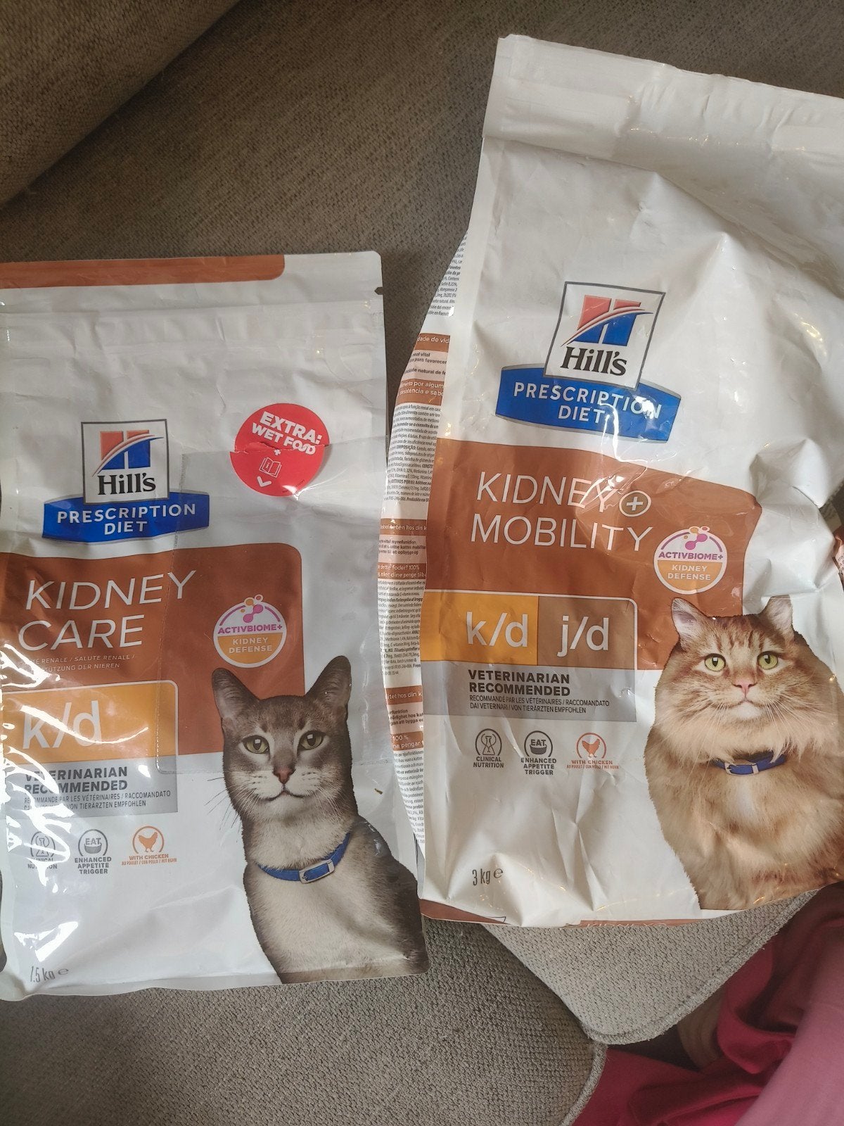 T.e.a.b nierdieet hills kattenvoer brokken kidney care, Ophalen, Kat