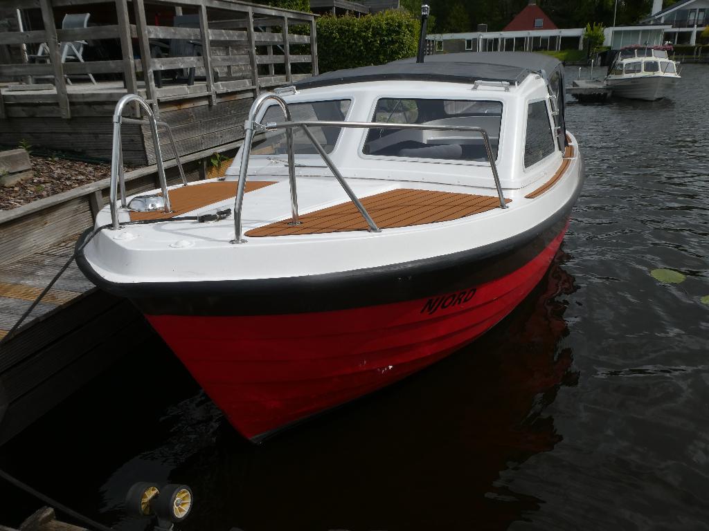 Viksund 660 noorse sloep spitgatter te koop, nieuwe kap!, Gebruikt, Diesel, Sloep, Polyester