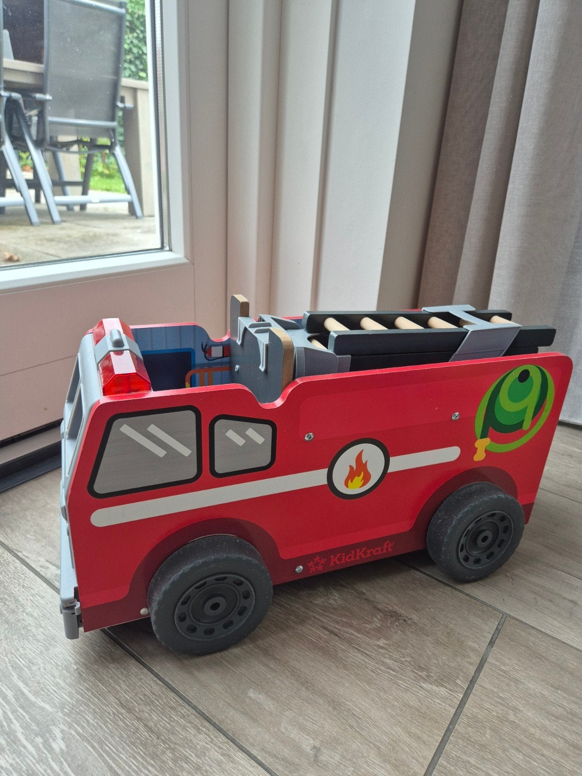 Kidkraft brandweerauto, Ophalen, Gebruikt