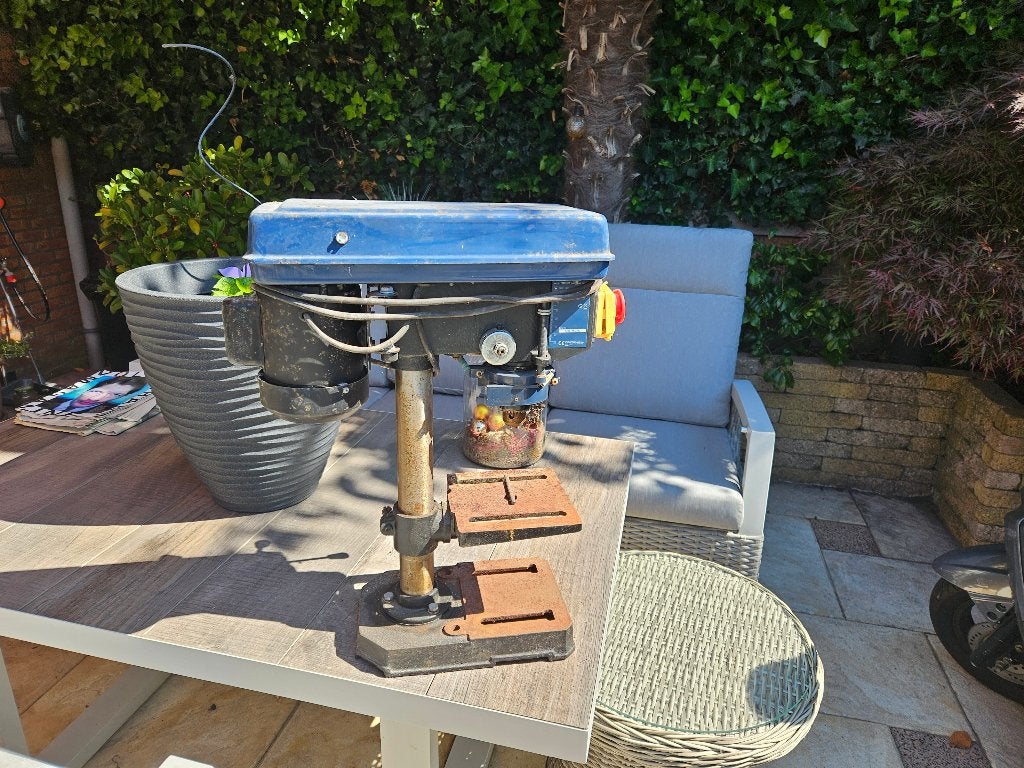tafelboormachine, Ophalen, Gebruikt, 400 tot 600 watt, Kolomboormachine