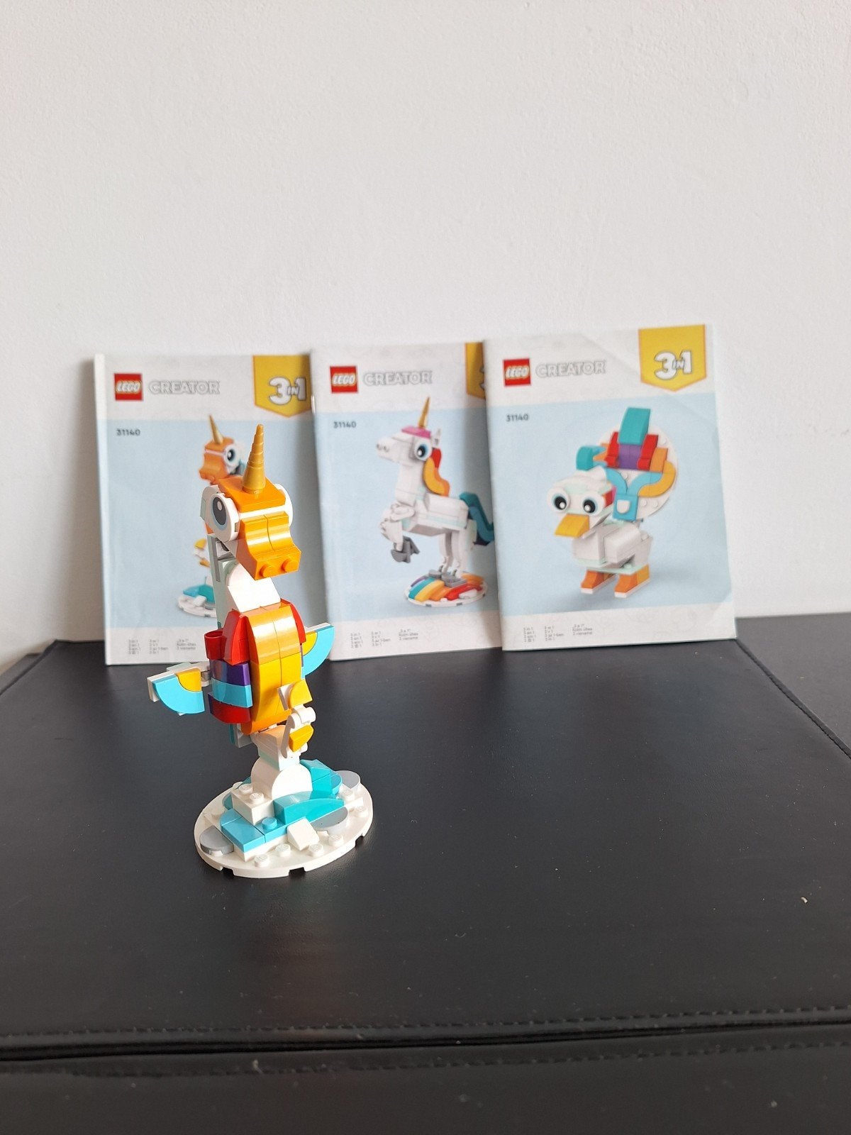 Lego creator 3 in 1 magische eenhoorn 31140, Ophalen of Verzenden, Zo goed als nieuw