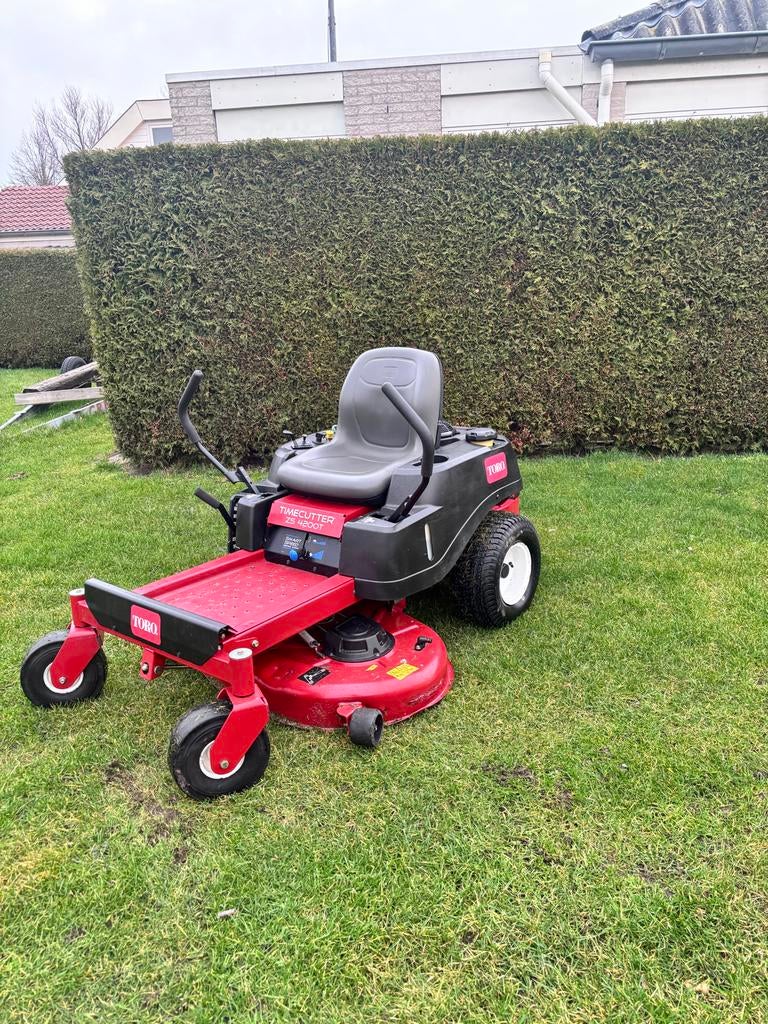 Toro ZS4200T Zitmaaier - Netjes, compleet en onderhouden, Ophalen of Verzenden, Zo goed als nieuw, Mulchfunctie, 90 tot 120 cm