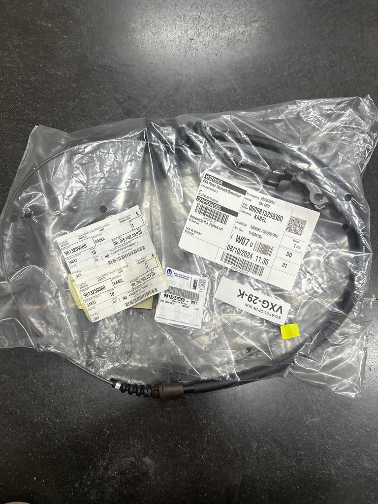 Nieuwe Handremkabel Fiat Scudo - Origineel Onderdeel, Ophalen, Voor, Nieuw, Bumper