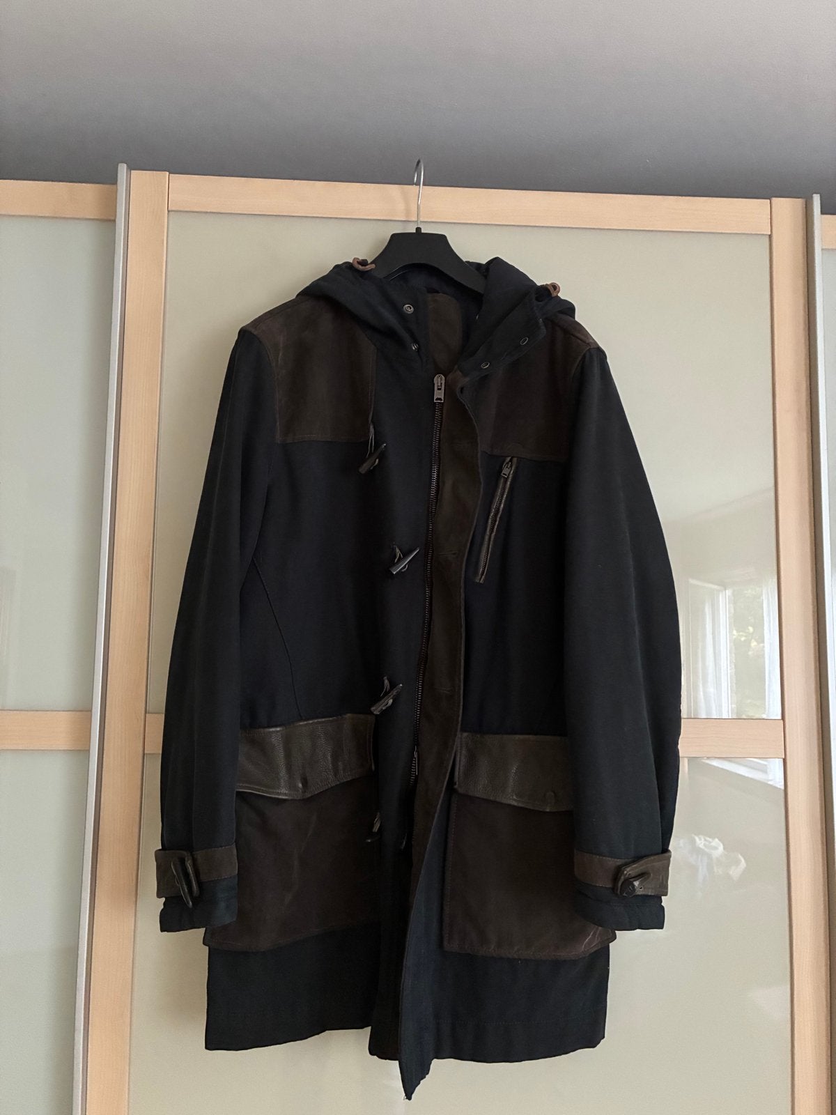 Marlboro Classics Duffelcoat XL - Zo goed als nieuw,, Ophalen of Verzenden, Zo goed als nieuw, Maat 56/58 (XL), Blauw