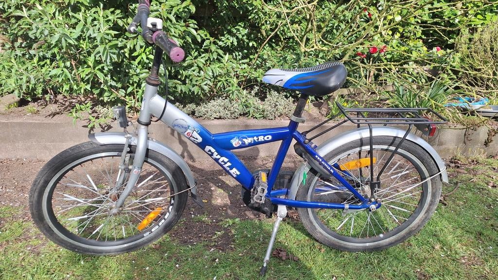 2x 2Cycle Nitro 20 inch (jongens)fietsen, Fietsen en Brommers, Terugtraprem, Gebruikt, Handrem, 20 inch