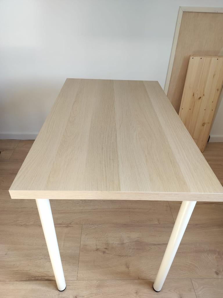 Tafel / Bureau  Ikea 100 x 60 cm - Linnmon /Adils, Ophalen, Overige typen, Gebruikt, Spaanplaat of MDF