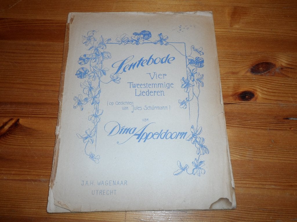 Lentebode - dina appeldoorn, Piano, Gebruikt, Ophalen of Verzenden, Artiest of Componist